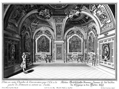 Piccola sala nel lato ovest da Salomon Kleiner