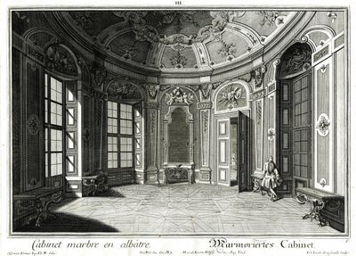 Marmorkabinett da Salomon Kleiner