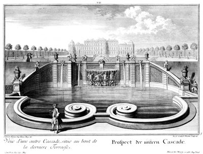 Prospetto della cascata inferiore da Salomon Kleiner