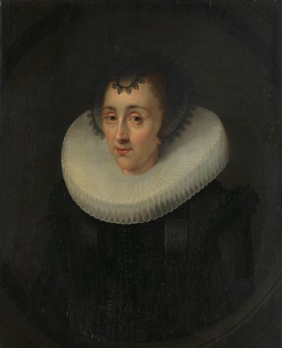 Ritratto di Hortensia del Prado (?-1627) da Salomon Mesdach (attributed to)