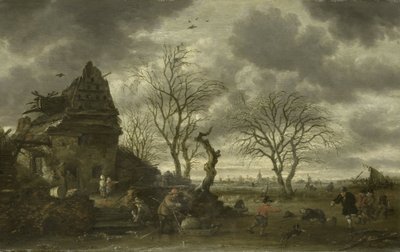 Scena invernale da Salomon Rombouts