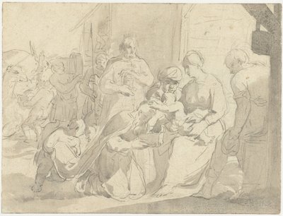 Adorazione dei Magi da Salomon de Bray (attributed to)