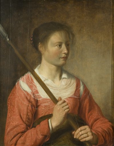 Una pastorella, c.1625 da Salomon de Bray