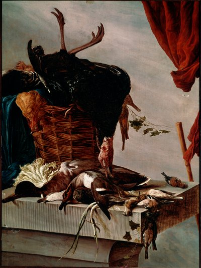 Natura morta con tacchino da Salomon van Ruisdael or Ruysdael