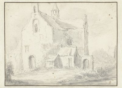 Chiesa romanica da Salomon van Ruysdael (possibly)