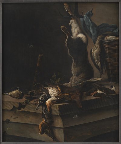 Natura morta di selvaggina morta da Salomon van Ruysdael