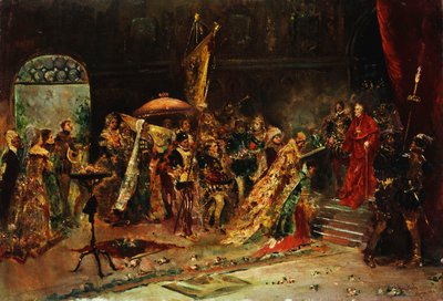 Presentazione al cardinale da Salvador Sanchez Barbudo