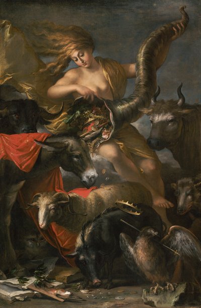 Allegoria della fortuna, c.1658-9 da Salvator Rosa