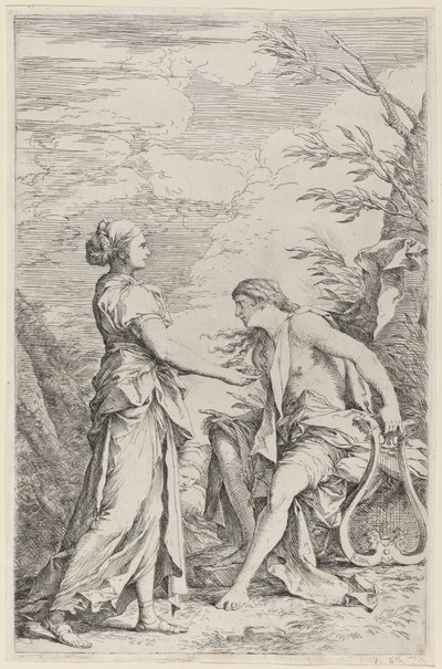 Apollo e la Sibilla Cumana da Salvator Rosa
