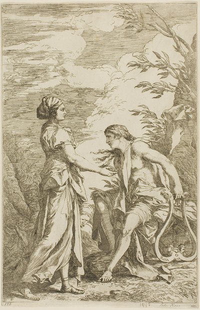 Apollo e la Sibilla Cumana da Salvator Rosa