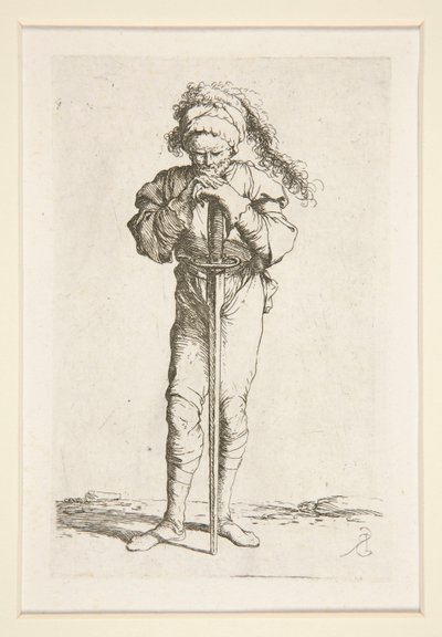 Diverse figure (Suite) da Salvator Rosa