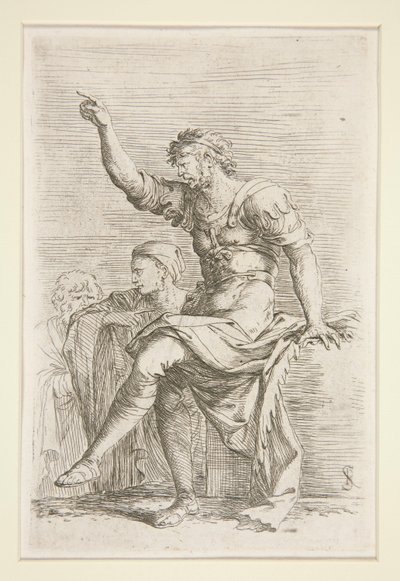 Diverse figure (Suite) da Salvator Rosa