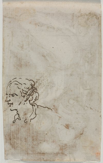 Studi di figure verso, c. 1640-1649 da Salvator Rosa