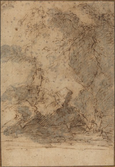 Paesaggio da Salvator Rosa