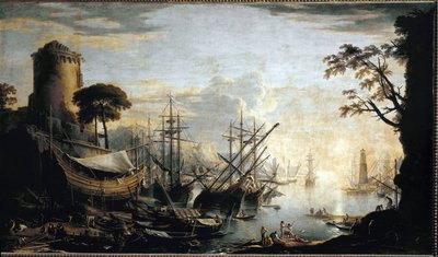Marina del porto da Salvator Rosa