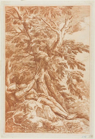 San Guglielmo di Maleval da Salvator Rosa