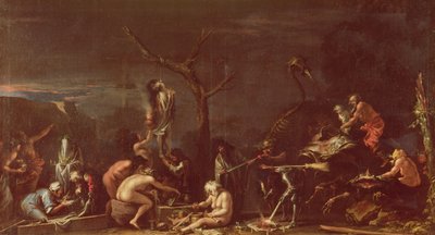 Scena di Streghe da Salvator Rosa