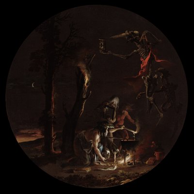 Scene di stregoneria: Sera, c.1645-49 da Salvator Rosa