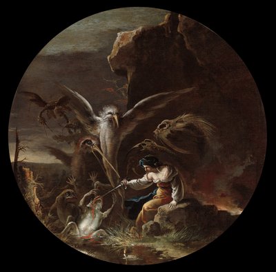 Scene di stregoneria, c.1645-49 da Salvator Rosa
