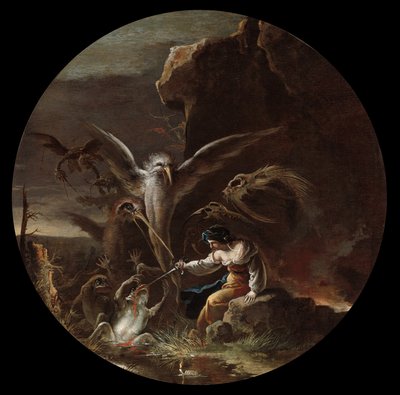 Scene di stregoneria, c. 1645-1649 da Salvator Rosa