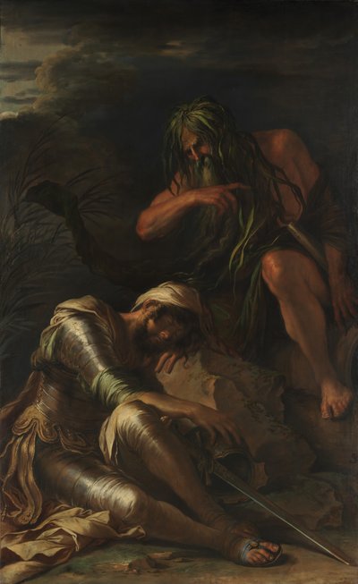 Il sogno di Enea, 1660-65 da Salvator Rosa
