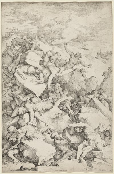 La caduta dei giganti da Salvator Rosa