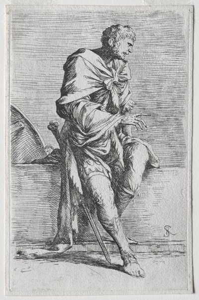 La serie delle figurine: Figurina da Salvator Rosa