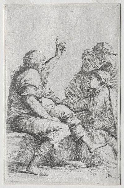 La serie delle figurine: Figurina da Salvator Rosa