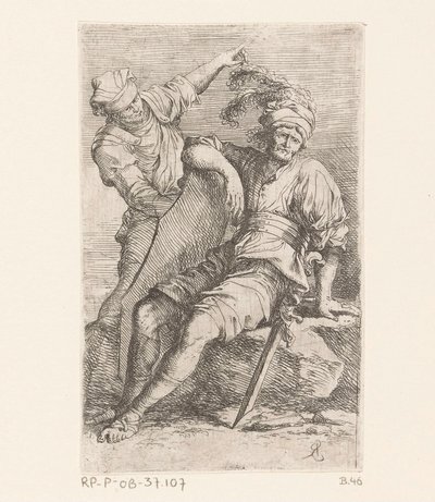 Due soldati da Salvator Rosa