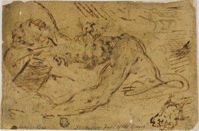 Due figure da presa da Salvator Rosa
