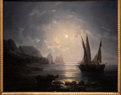Notturno a Capri, c.1843 da Salvatore Fergola