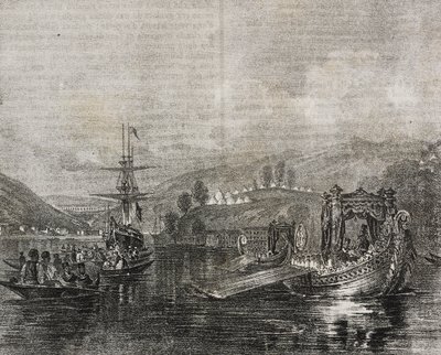 Valle di Buyukdere e acquedotto di Baghtche-keui, Turchia, da Poliorama Pittoresco, n. 40, 11 maggio da Salvatore Puglia