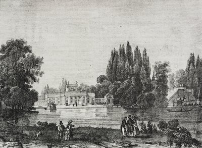 Palazzo Lazienki, Varsavia, Polonia, da Poliorama Pittoresco, n. 48, 9 luglio da Salvatore Puglia