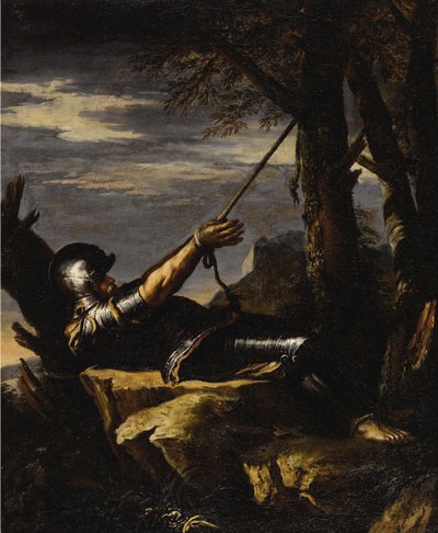 San Guglielmo di Maleval Penitente, c. 1647-1648 da Salvatore Rosa
