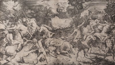 La conversione di San Paolo, 1545 da Salviati