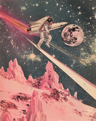 Cosmic Pink Planet Ride da Samantha Hearn