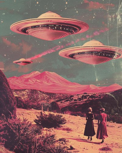 Incontro con un UFO nel deserto da Samantha Hearn