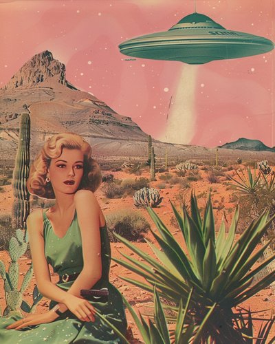 Incontro con un UFO nel deserto da Samantha Hearn