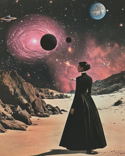 Elegant Traveler Rosa Galassia da Samantha Hearn