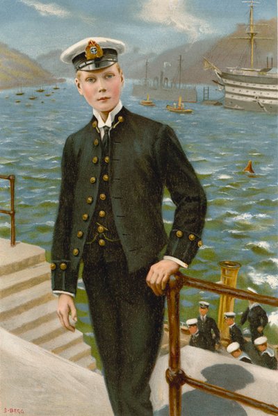 Edoardo, Principe di Galles, il futuro Re Edoardo VIII da Samuel (after) Begg