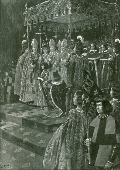La presentazione degli speroni e della spada all