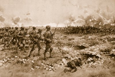La loro ultima speranza: soldati tedeschi demoralizzati implorano clemenza dalle truppe britanniche avanzanti da Samuel (after) Begg