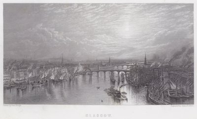 Glasgow (incisione) da Samuel (after) Bough