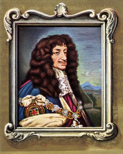 Ritratto di Carlo II da Samuel (after) Cooper