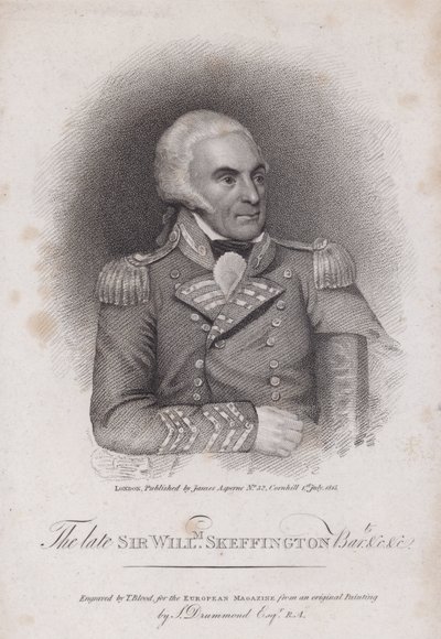 Sir William Skeffington (1742-1815), Colonnello della Leicestershire Yeomanry da Samuel (after) Drummond
