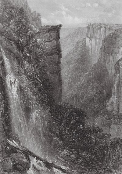 Australia: Caduta del Weatherboard da Samuel (after) Prout