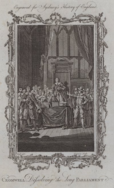 Cromwell scioglie il Lungo Parlamento da Samuel (after) Wale