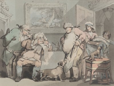 Ghiottoni studiosi, ottobre 1788 da Samuel Alken