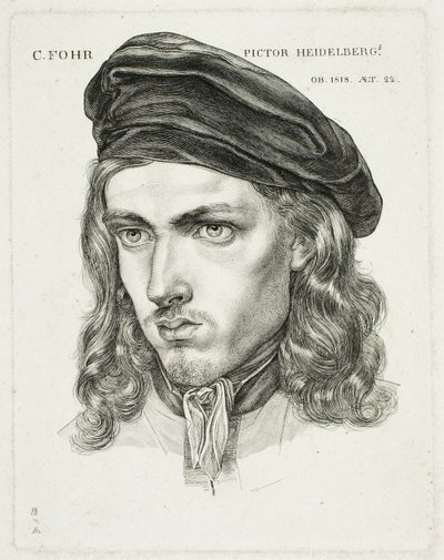 Ritratto di Karl Philip Fohr da Samuel Amsler