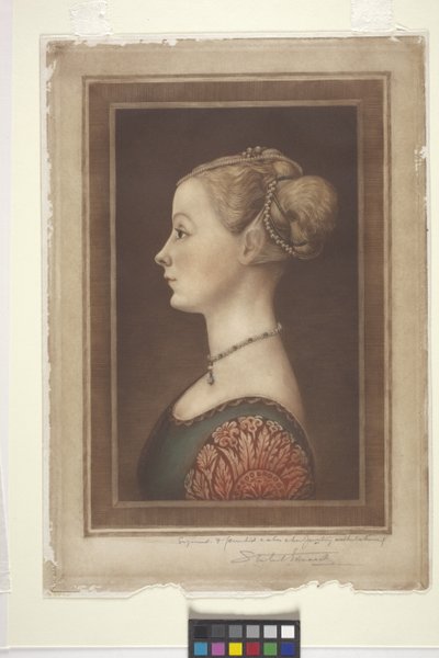 Ritratto di una signora da Samuel Arlent Edwards